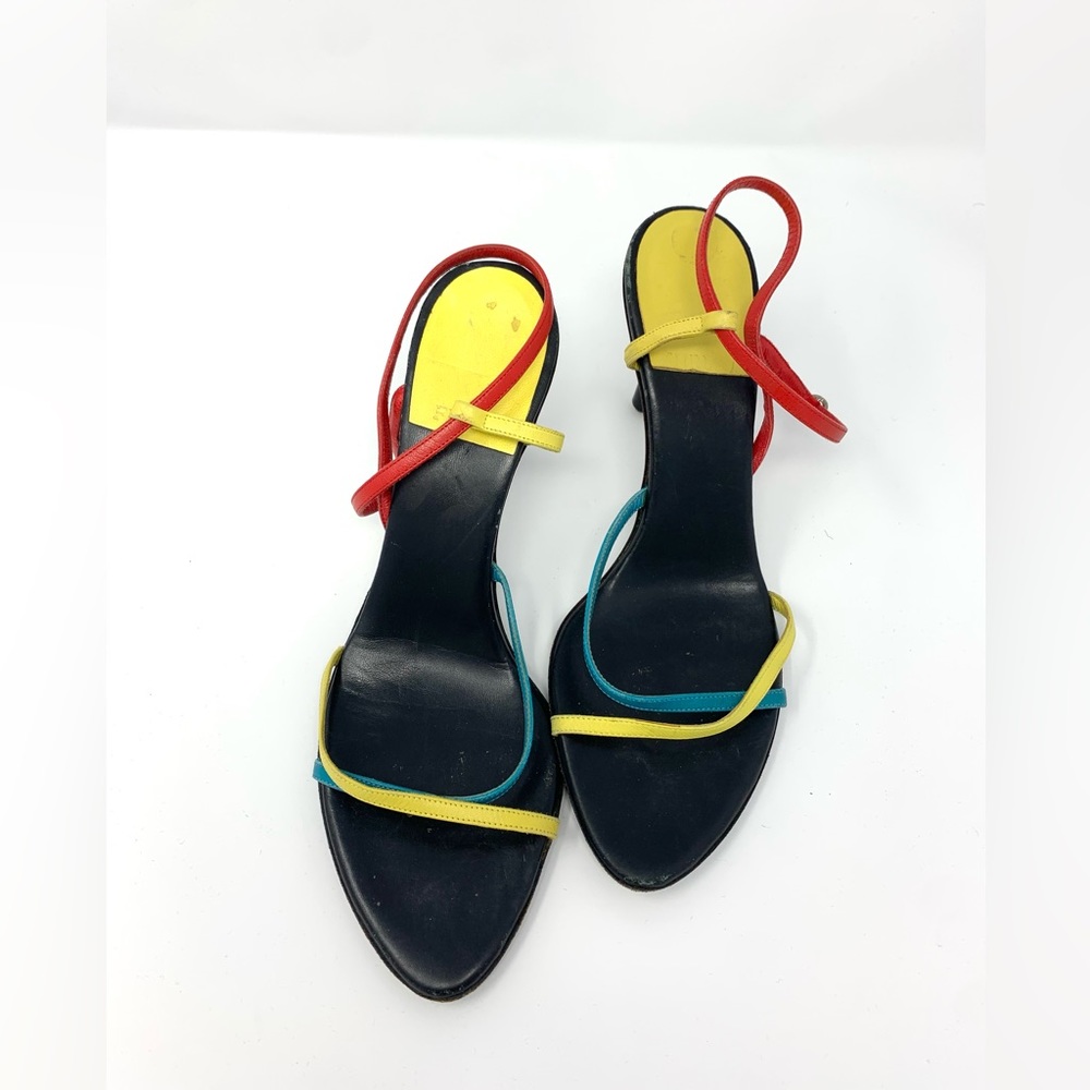 Furla Multi Color Strappy Sandals